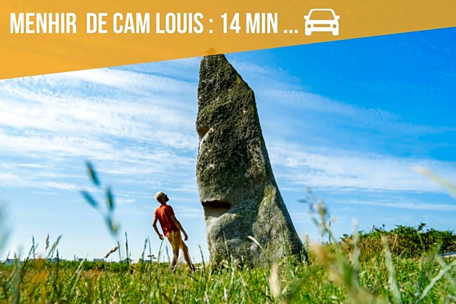 La Casa du Dolmen Clara, balnéo privée, entre terre et mer