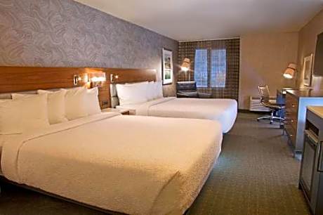 Queen Room with Two Queen Beds with City View