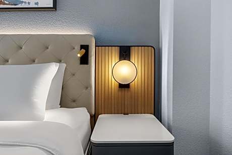1 King Bed Standard Refrigerator