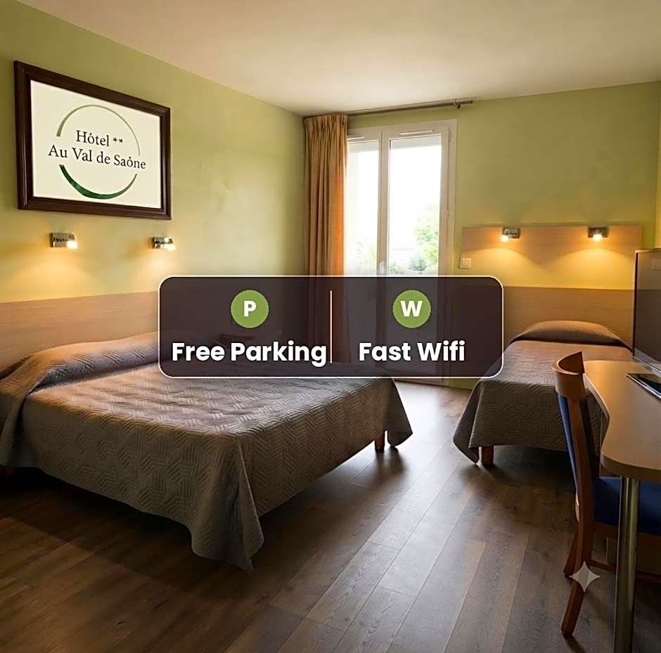 Hôtel Au Val De Saône PARKING GRATUIT