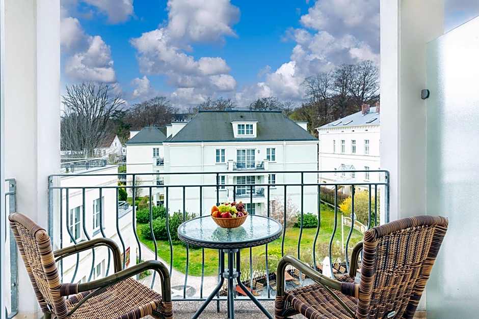 SEETELHOTEL Pommerscher Hof das Wellnesshotel im Herzen der Kaiserbäder mit direktem Zugang zur Wellnessoase Shehrazade