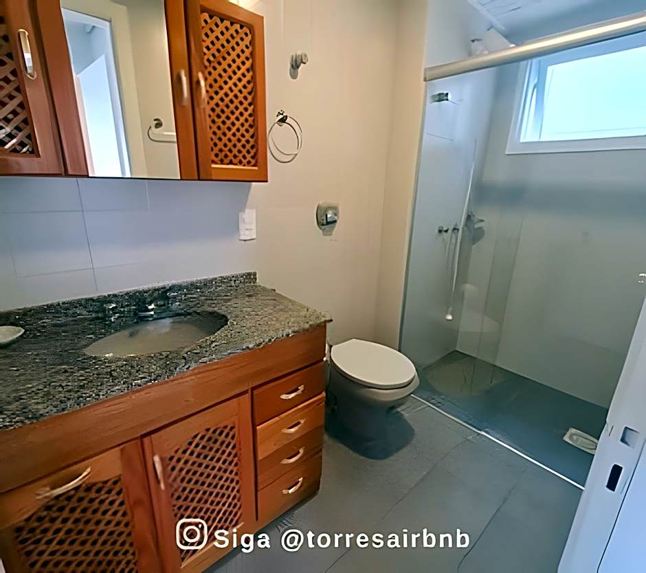 Cobertura 500m do mar | Ar | Piscina | Aceita Pet