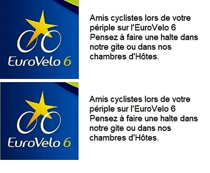 Le manoir de la Source au bord de l'EuroVélo 6