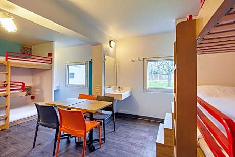 Bed in 6-Bed Female Dormitory Room