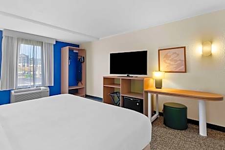 1 King Bed