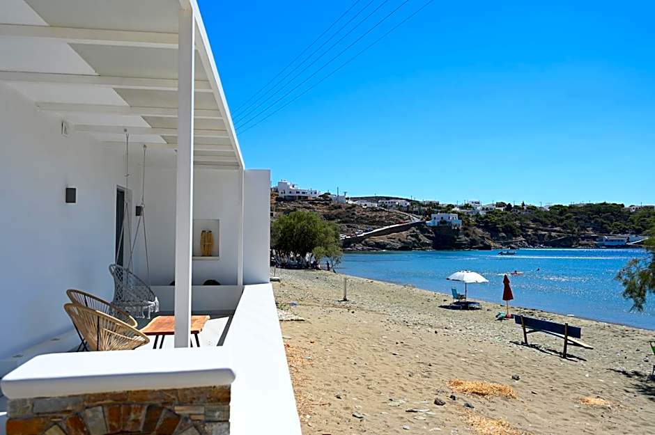 Beachfront cycladic suite Irene Apartments boutique hotel
