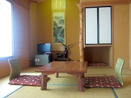 Japanese-Style Room with Shared Bathroom and River View