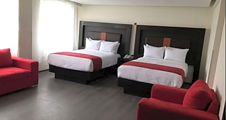 Double Suite with Two Double Beds