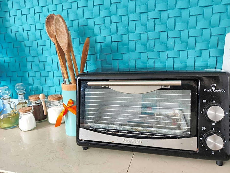 Casa completa a 70 m da praia dos ossos