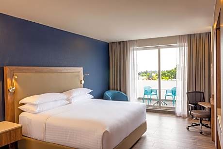 Deluxe King Room with City View and Balcony