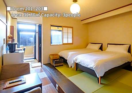 Twin Room with Open-Air Bath - Main Building