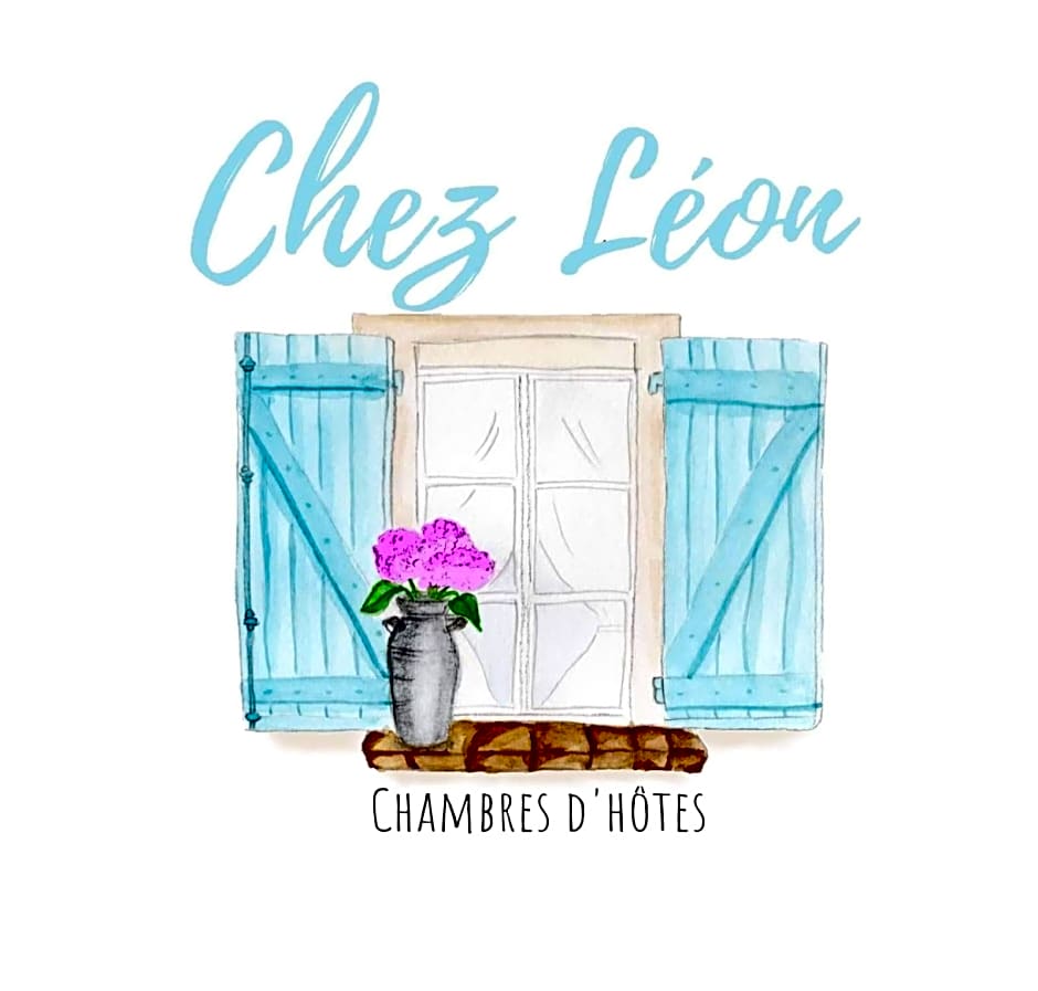 Chambre d'hôtes Chez Léon pour 1 à 4 personnes