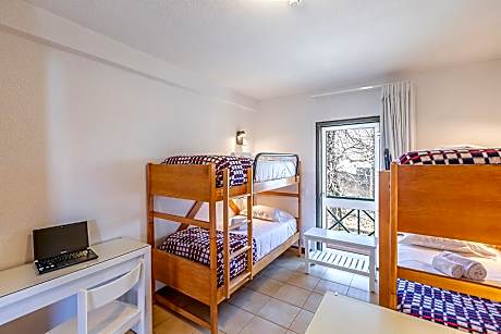 Bed in 4-Bed Male Dormitory Room