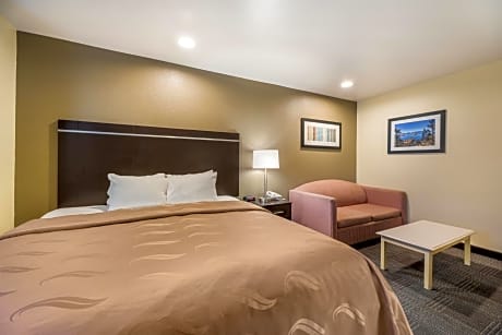 1 King Bed, Suite, Nonsmoking, Accessible