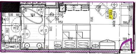 1 King Premium High Floor Almas Tower View