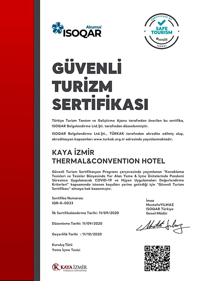 Kaya Izmir Thermal & Convention