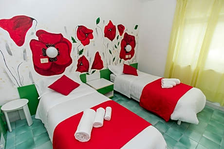 Two Connecting Double Rooms