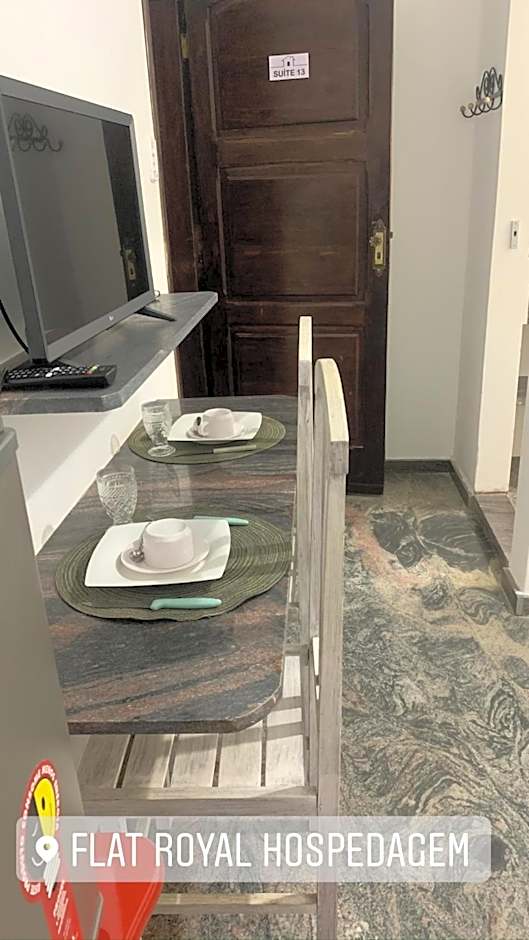 Pousada Flat Royal Suíte Conforto com ar-condicionado