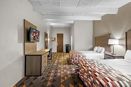 Deluxe Room with Two Double Beds Disability Access Non-Smoking
