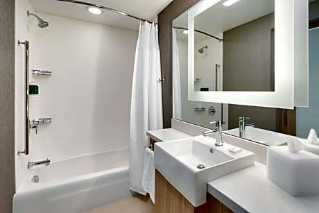 King Suite with Trundle Sofa - Hearing Accessible
