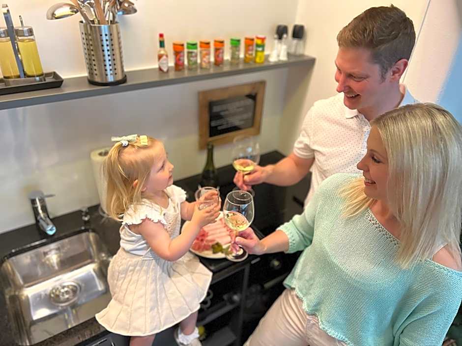 SPANNORT family home with common kitchen and self check-in