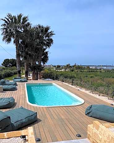 Casa B, Room 2 - mit Pool - at Lagoon - Lo Stagnone Kite Spot - Palm Kite Paradise