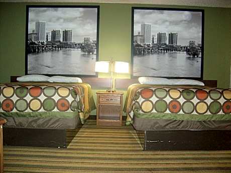 Deluxe Double Room with Two Double Beds - Non-Smoking