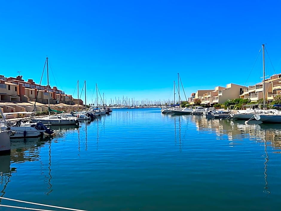 Charmant studio Port de Gruissan