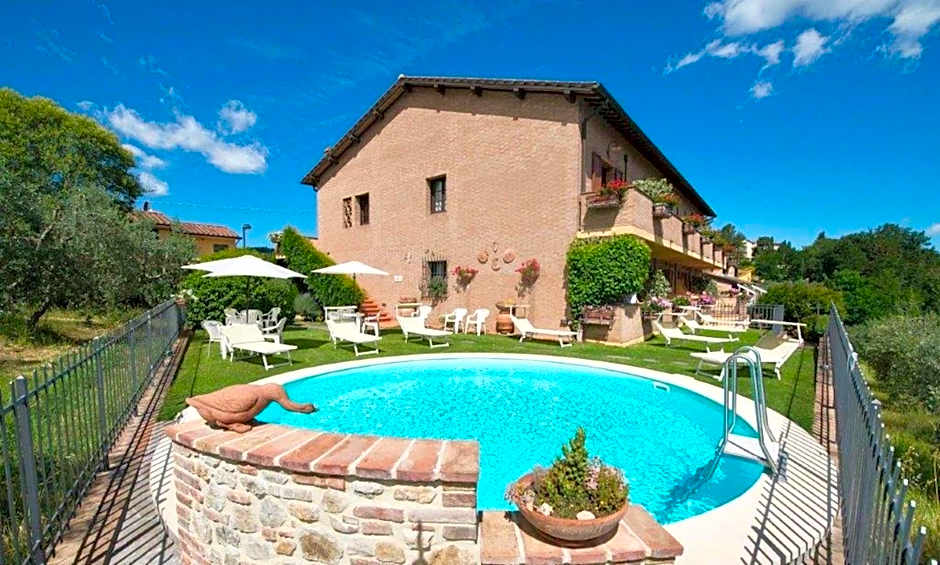 ISA-Holiday-Home with swimming-pool in San Gimignano, apartments with air conditioning and private outdoor area