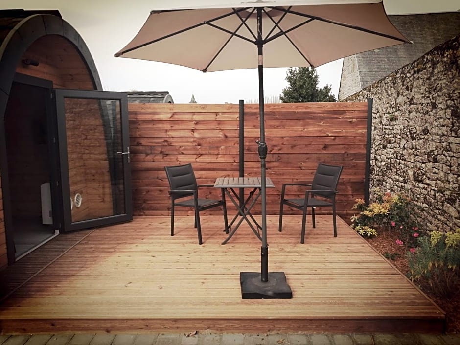 Chalet climatisé avec terrasse privative dont un chalet disposant d'une kitchenette