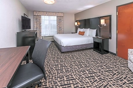 1 King Bed Mobility Accessible Room Non-Smoking