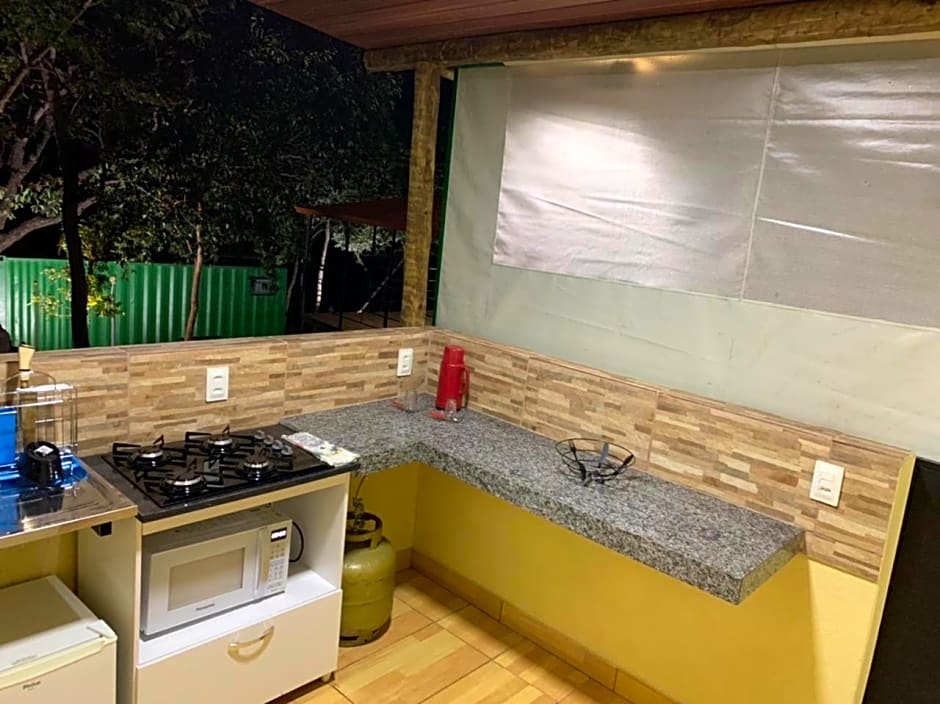 Pousada Cipó Container Chalés Privativos com lareira - Centro da cidade