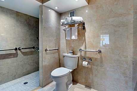 Accessible - 2 Double Mobility Accessible Communication Assistance Roll In Shower Non-Smoking Contin