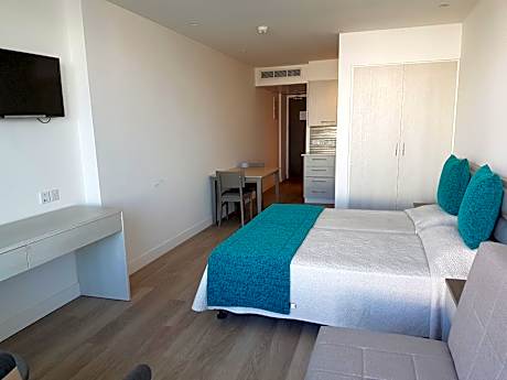 Studio with Side Sea View