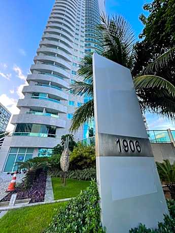 2703 Flat Beira Mar Av Boa Viagem com Cozinha