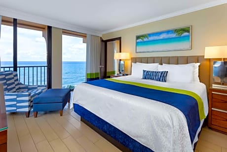 King Room with Partial Ocean View - Mobility Access/Non-Smoking