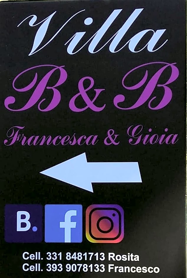 VillaB&BFrancesca&Gioia