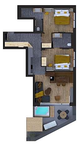 One-Bedroom Deluxe Apartment