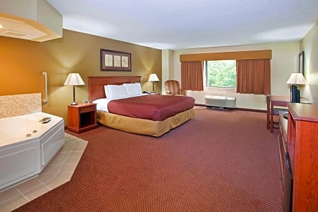 1 King Bed Mobility Accessible Room Non-Smoking