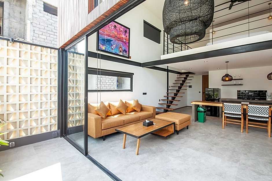 Modern Spacious Loft 200m From The Beach Canggu