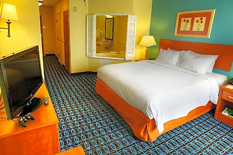 Guest room, 1 King, Whirlpool