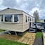 Luxury caravan and Tattershall lakes with private hot tub and WiFi