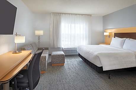 Studio, 1 King Bed with Sofa bed (1 King Bed and 1 Double Sofa Bed)