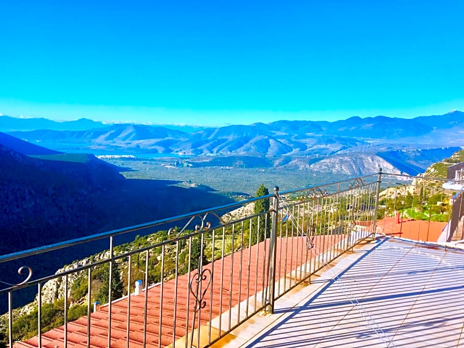 delphi aiolos center hotel panoramic view&yoga harmony hotel&rooms