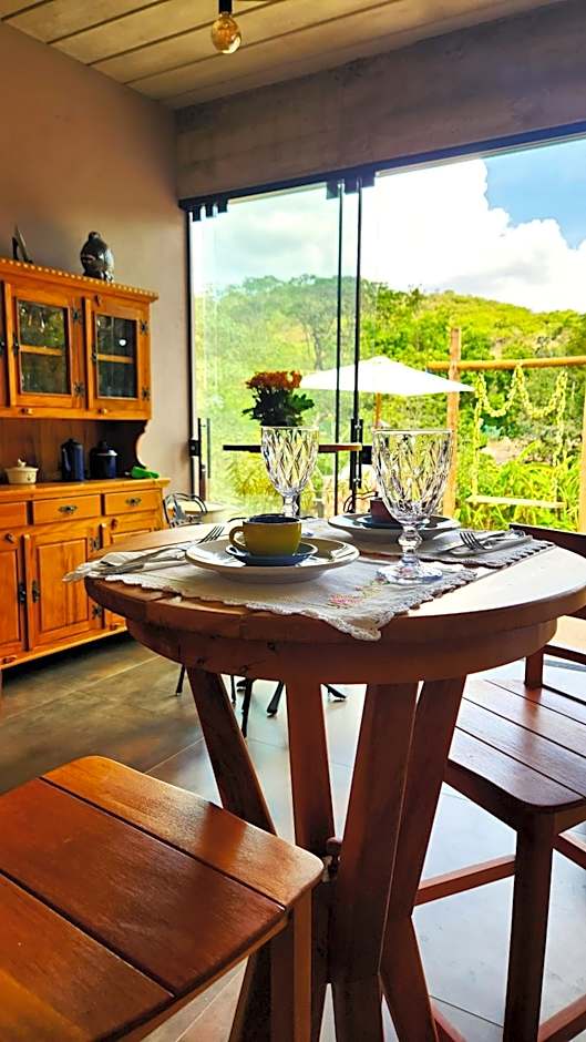 Villa Pella - Chalé Cravo- café da manhã