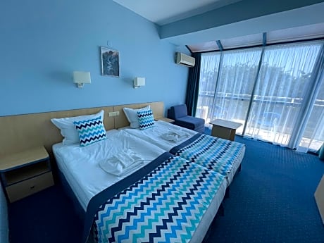Standard Double or Twin Room with Extra bed (2 Adults + 1 Child) and Free Private Beach Access