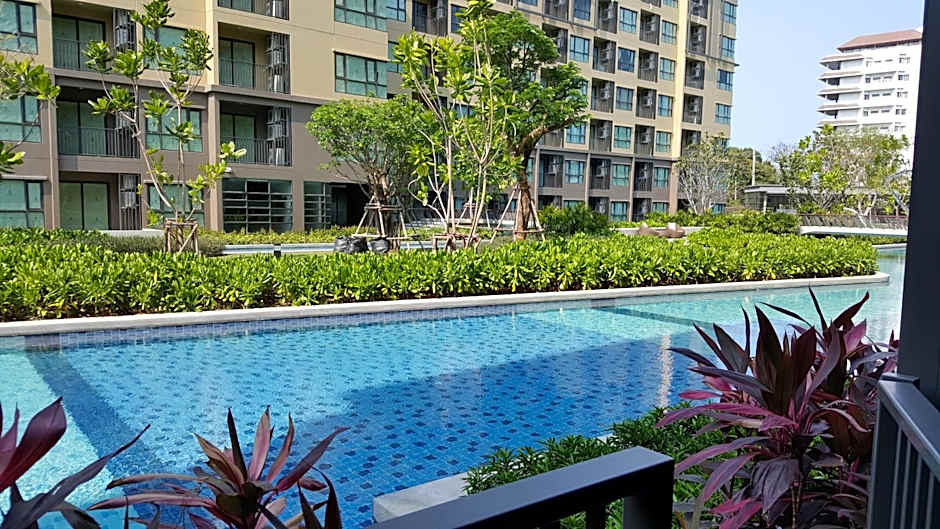 The Relaxing Room Pool Access at Rain Resort Condominium Cha Am- Hua Hin
