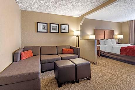 1 King Bed Suite Nonsmoking Accessible