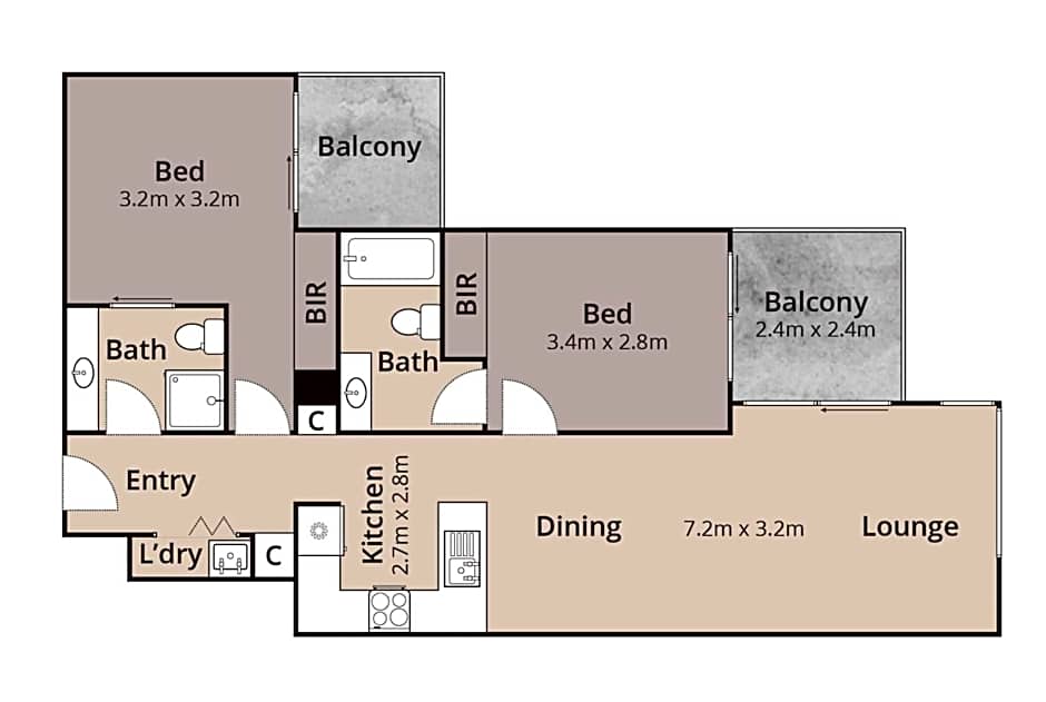 Aqualine Apartments On The Broadwater