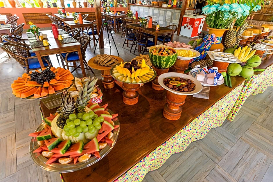 Pousada Praia das Ondas - Pe  na areia